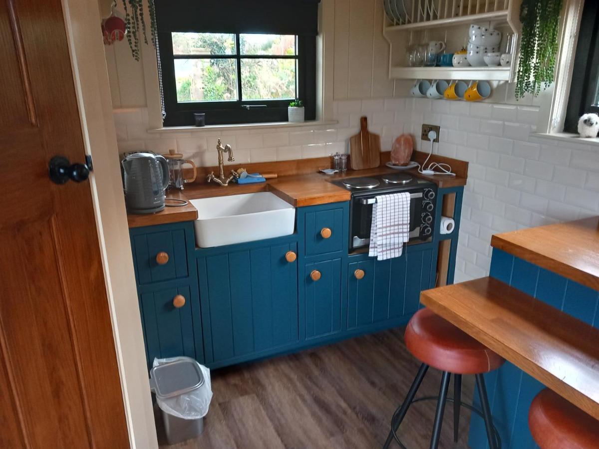 Delightful Shepherds Hut Westport Bagian luar foto